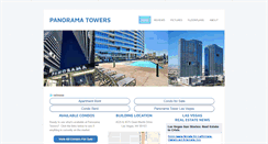 Desktop Screenshot of panoramatowerslasvegas.com