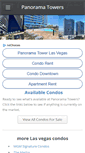 Mobile Screenshot of panoramatowerslasvegas.com